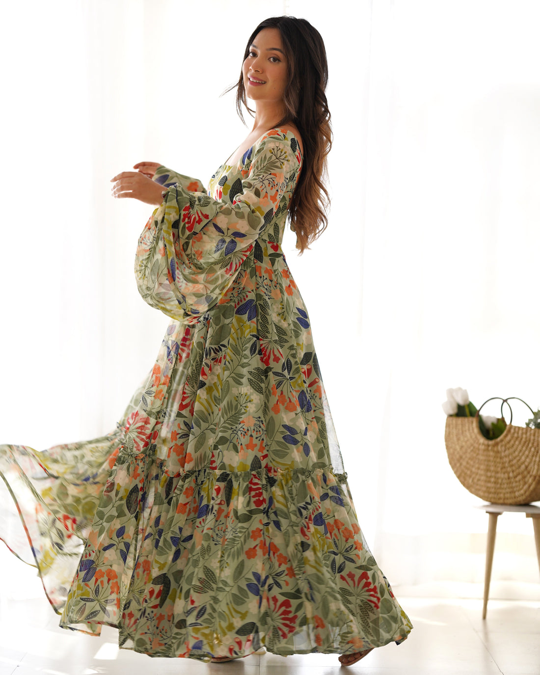 Bohemian Garden Breeze Dress