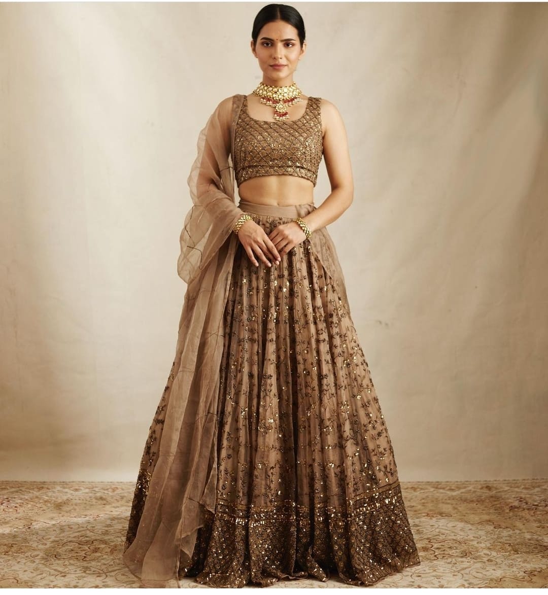 Matsya Glimmer Lehenga set