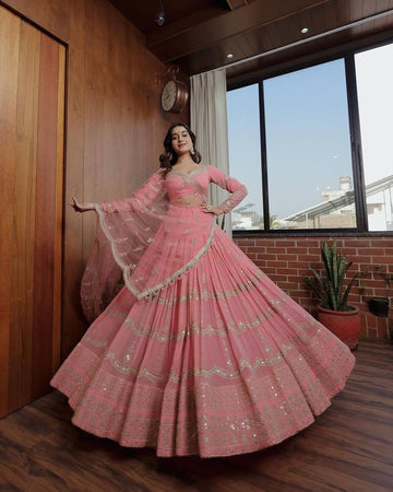 Cherry Blossom Lehenga Set