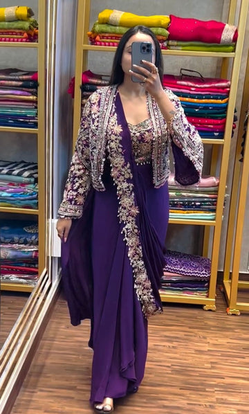 Glamour Grace Ready To Wear Saree