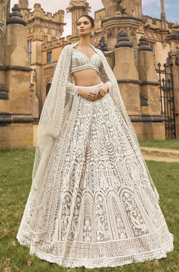 Blazing Ivory Lehenga Choli Set