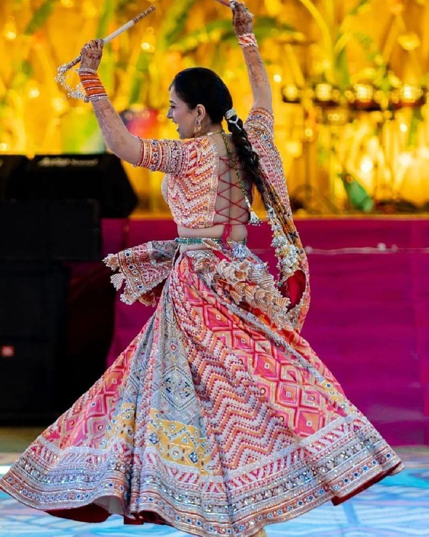 Chamak Chhori Navratri Lehenga Choli