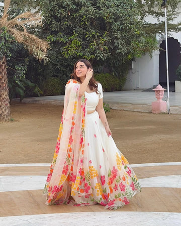 Boho Blossom Lehenga Choli