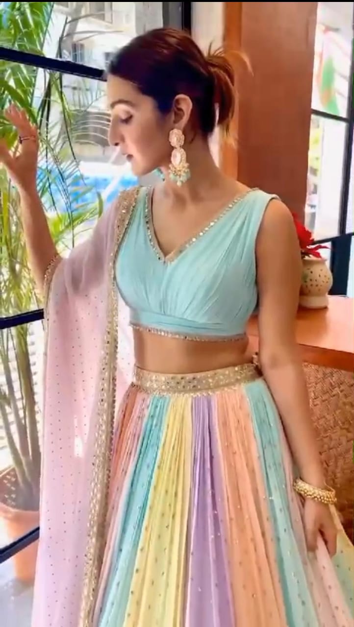 Rainbow Reverie Lehenga Set