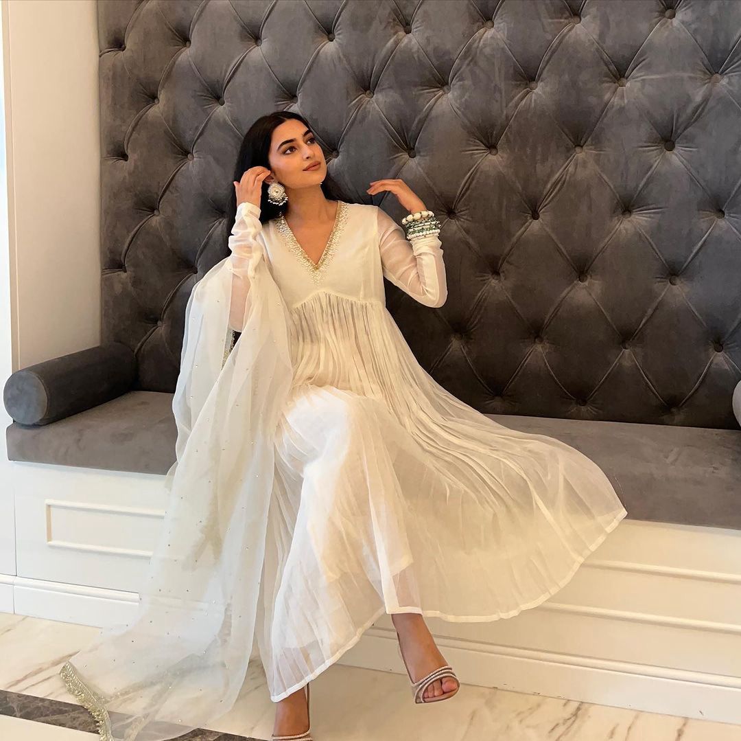 Graceful Vibrant Anarkali Gown