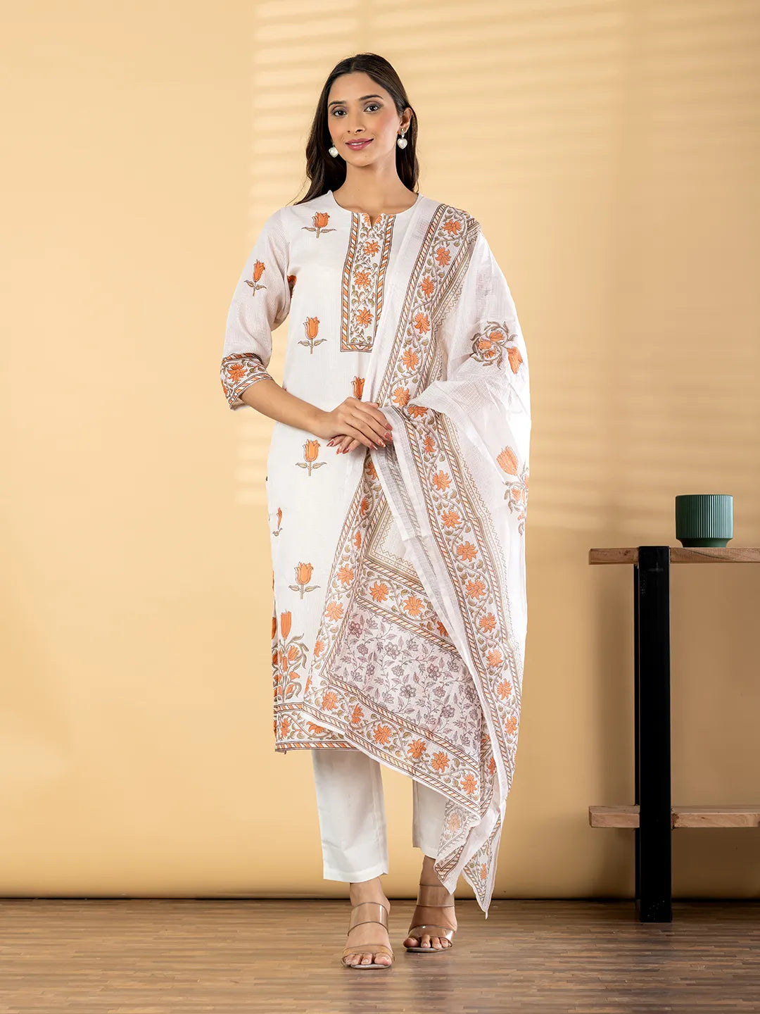 Tulip Grace Kota Doria Suit
